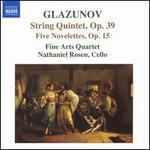 Glazunov: String Quintet; Five Nevelettes