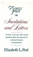 Emily Post on Invitations and Letters