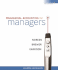 Managerial Accounting for Managers with Homework Manager Plus