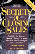 Secrets of closing sales.