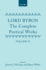 The Complete Poetical Works: Volume VI