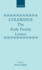 Coleridge: the Early Family Letters
