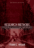 Research methods in criminal justice and criminology