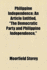 Philippine Independence; An Article Entitled, "The Democratic Party and Philippine Independence,"
