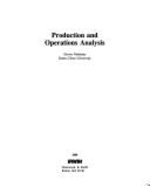 Production and Operations Analysis