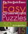 The New York Times Easy Crossword Puzzles: 50 Solvable Puzzles from the Pages of the New York Times