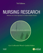 Nursing Research: Methods and Critical Appraisal for Evidence-Based Practice
