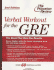 Verbal Workout for the GRE, 2nd Edition