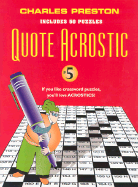 Quote Acrostic #5