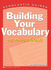 Building Your Vocabulary