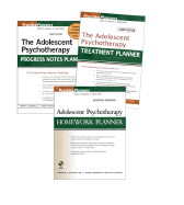 Adolescent Psychotherapy Homework Planner