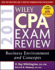 Wiley CPA Exam Review 2011, Business Environment and Concepts