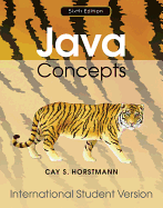 Java concepts, 6th ed., c2010. (image and text from Alibris)