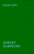 Survey sampling.
