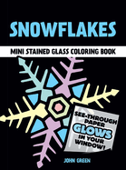 Snowflakes Stained Glass Coloring Book