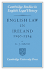 English Law in Ireland 1290 1324