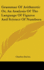 Grammar of Arithmetic Or, an Analysis of the Language of Figures and Science of Numbers
