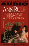everything she ever wanted   audiobook cassette  1992  by ann rule