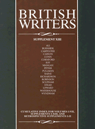 British Writers: Supplement