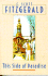 This Side of Paradise (a Scribner Classic) By Fitzgerald, F. Scott