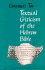 Textual Criticism Hebrew Bible