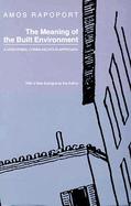 The Meaning of Built Environment: A Nonverbal Communication Approach