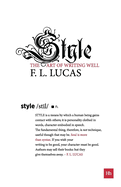 Style: The Art of Writing Well