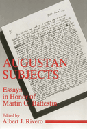 Augustan Subjects: Essays in Honor of Martin C. Battestin