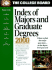 The College Board College Index of Majors and Graduate Degrees 2000