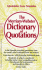 The Merriam-Webster Dictionary of Quotations