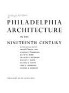 Philadelphia Architecture in the Nineteenth Century