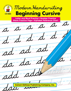 Modern Handwriting: Beginning Cursive, Grades 1 - 3