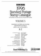 Scott Standard Postage Stamp Catalogue: Volume 6, Countries Solomon Islands-Z