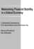 Maintaining Financial Stability in a Global Economy