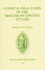 Clerical Poll-Taxes of the Diocese of Lincoln 1377-1381