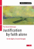 The Great Exchange: Justification by Faith Alone in the Light of Recent Thought