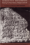 Samaritan documents : relating to their history, religion and life