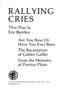 Rallying cries : three plays