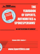 Yearbook of Experts 2008 First Edition