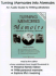 Turning Memories Into Memoirs: An Audio Guide to Writing Lifestories
