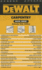 Dewalt Carpentry Quick Check