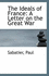 The Ideals of France: A Letter on the Great War