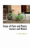 Essays of Poets and Poetry, Ancient and Modern