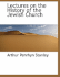 Lectures on the History of the Jewish Church