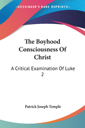 The Boyhood Consciousness of Christ: A Critical Examination of Luke 2:49 (1922)