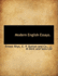 Modern English Essays.