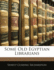 Some Old Egyptian Librarians