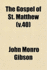 The Gospel of St. Matthew