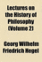 Lectures on the History of Philosophy Volume 3