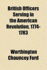 British Officers Serving in the American Revolution, 1774-1783